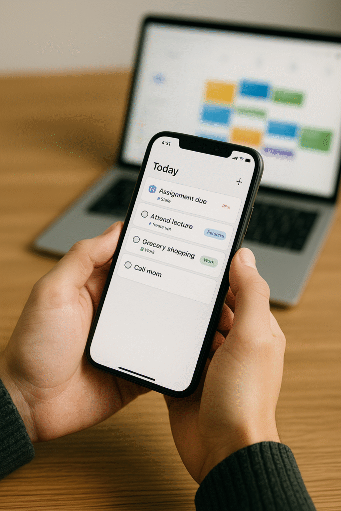 top productivity tools for students- mobile vs desktop.
